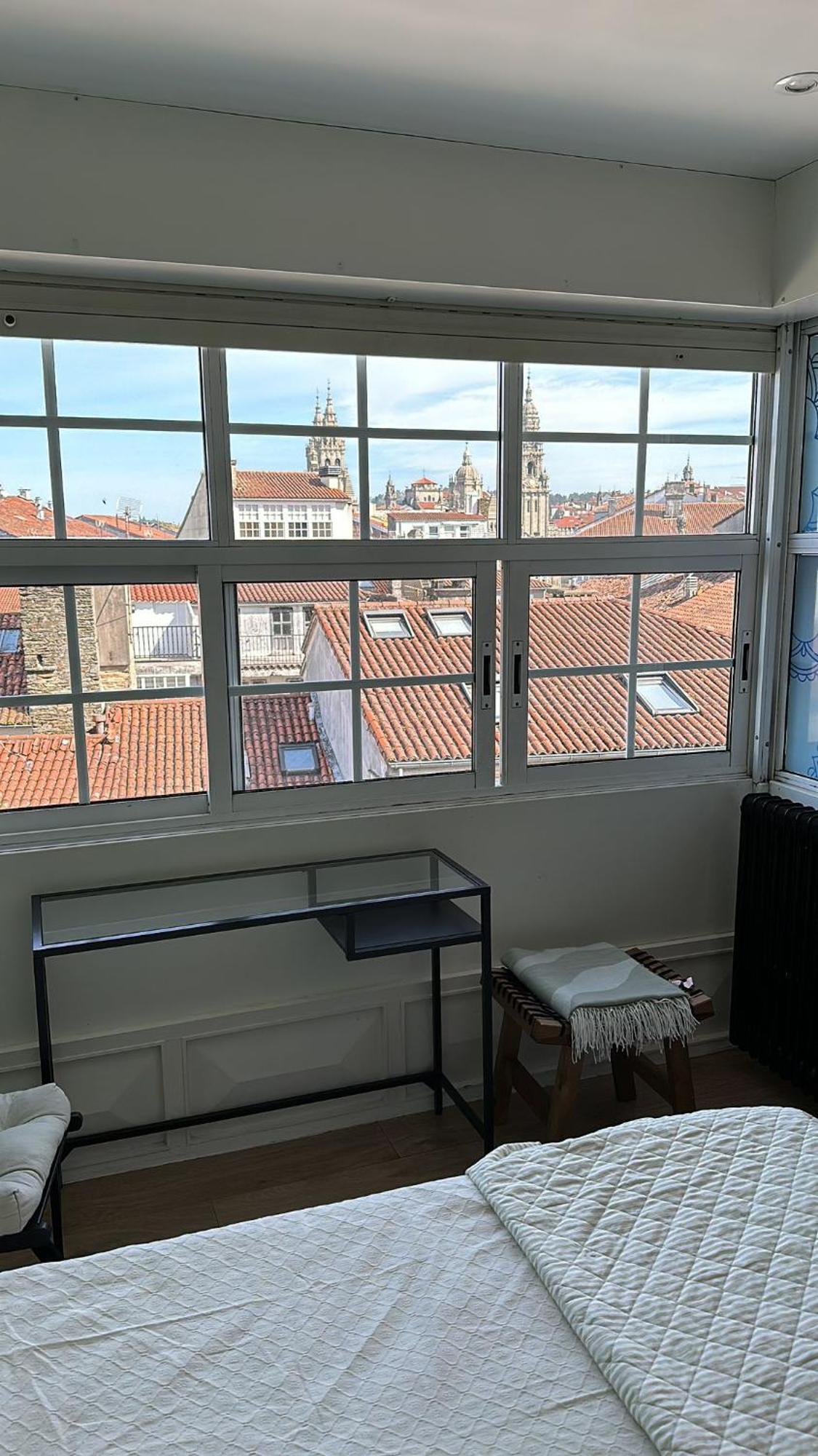 Pension El Centro Santiago de Compostela Bagian luar foto